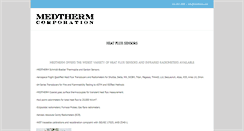 Desktop Screenshot of medtherm.com