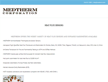 Tablet Screenshot of medtherm.com